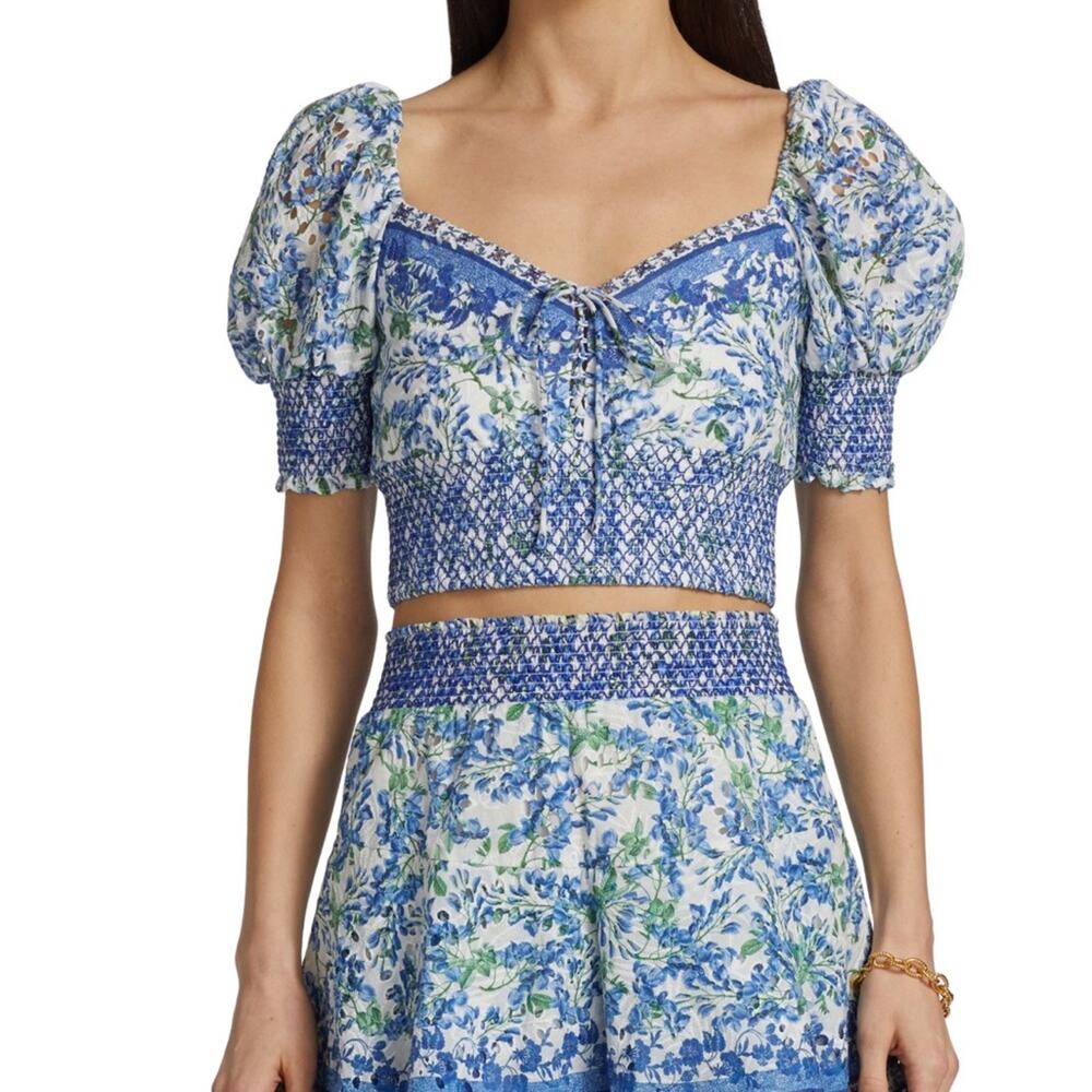 ☀️NWT Alice & Olivia Crawford Top